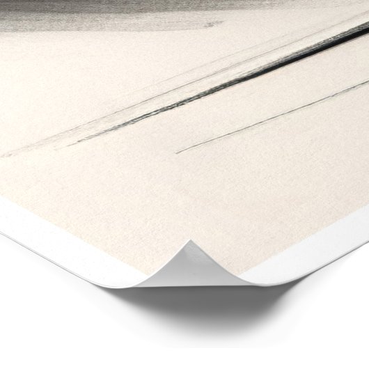 De Speler van de Rugby trekt - Kunstdruk Poster (Hoek)