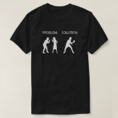 De Speler van de Tennis van de lijst pingelt Pong  T-shirt (Design voorkant)