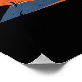 De Speler van de Tennis van de Lijst van de terugk Poster (Hoek)