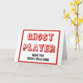 de speler van het buncospook kaart (Gele Bloem)