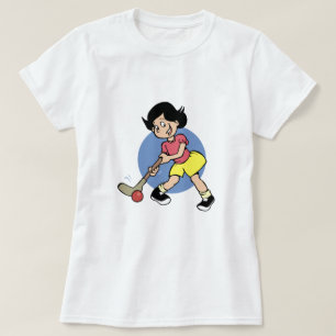De Speler van het hockey T-shirt