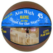 De Speler van het team Persoonlijke Basketballen (Voorkant)