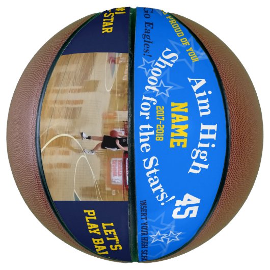 De Speler van het team Persoonlijke Basketballen (Verticaal)