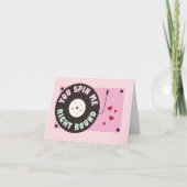 De Speler van het Verslag van de Valentijnsdag dra Bedankkaart (Voorkant)