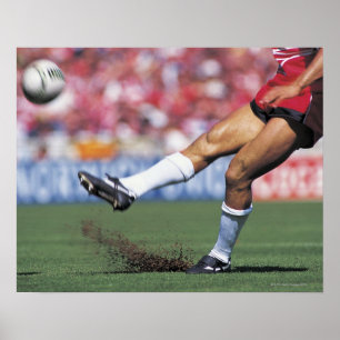 De Speler van Rugby die de Koop van de Koop schopt Poster