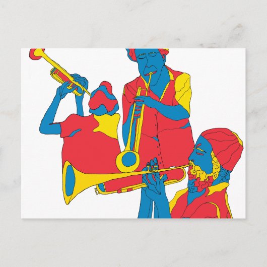 de spelers briefkaart (Voorkant)