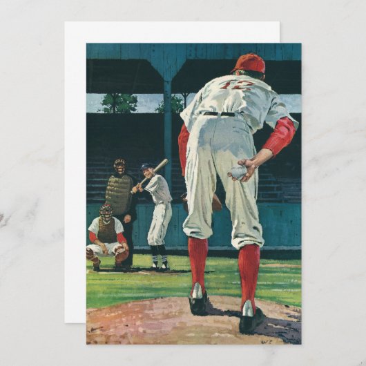 de Spelers van Baseball van de Sport Pitcher op M (Voorkant / Achterkant)