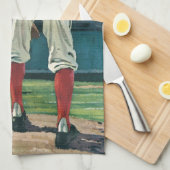  de Spelers van Baseball van de Sport Pitcher op M Theedoek (Quarter Fold)