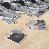 de Spelers van het Football van Sport, Quarterbac Legpuzzel (Zijkant)