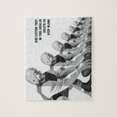 de Spelers van het Football van Sport, Quarterbac Legpuzzel (Verticaal)