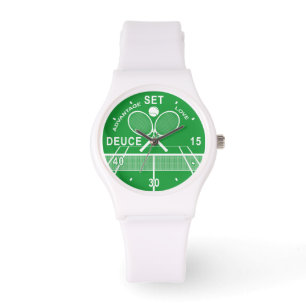 De Spelers van het tennis, het Horloge van het