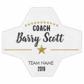 De spelersnaam van de voetballer personaliseerde c voetbal (Enkel)