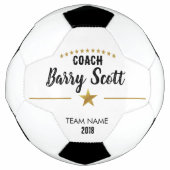 De spelersnaam van de voetballer personaliseerde c voetbal (Voorkant)