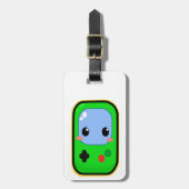 De speljongen bagagelabel (Voorkant verticaal)