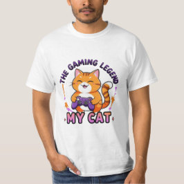 De spellegende - Mijn kat | Grappig Gamer Cat Desi T-shirt