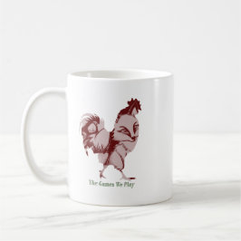 De spellen die we spelen Vixen Hotwife ontwerp Koffiemok