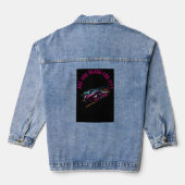 DE SPELLETJES BEGINNEN DENIM JACKET (Achterkant)