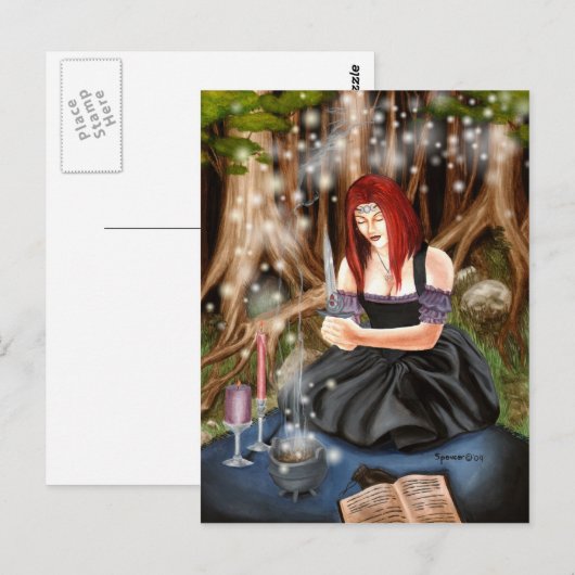 De spelling briefkaart (Voorkant / Achterkant)