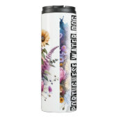 De spetterende bloei van de Portugese Waterhond Thermosbeker (Achterkant)