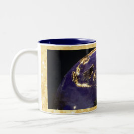 De Sphere Las Vegas Tweekleurige Koffiemok