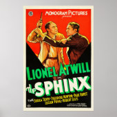 De Sphinx - 1933 film poster (Voorkant)