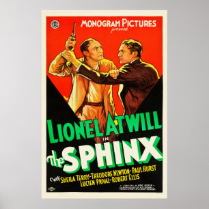 De Sphinx - 1933 film poster