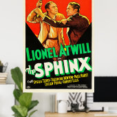 De Sphinx -  1933 film poster (Thuiskantoor)