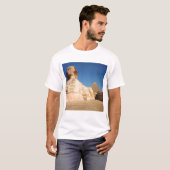De Sphinx en de piramide van Khafre, Giza T-shirt (Voorkant volledig)