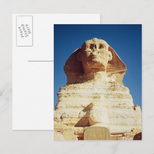 De Sphinx, uit het regime van de koning Briefkaart (Voorkant / Achterkant)