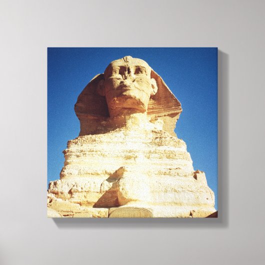 De Sphinx, uit het regime van de koning Canvas Afdruk (Voorkant)