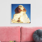 De Sphinx, uit het regime van de koning Canvas Afdruk (Insitu (Woonkamer))