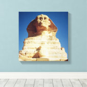 De Sphinx, uit het regime van de koning Canvas Afdruk (Insitu (Houten vloer))