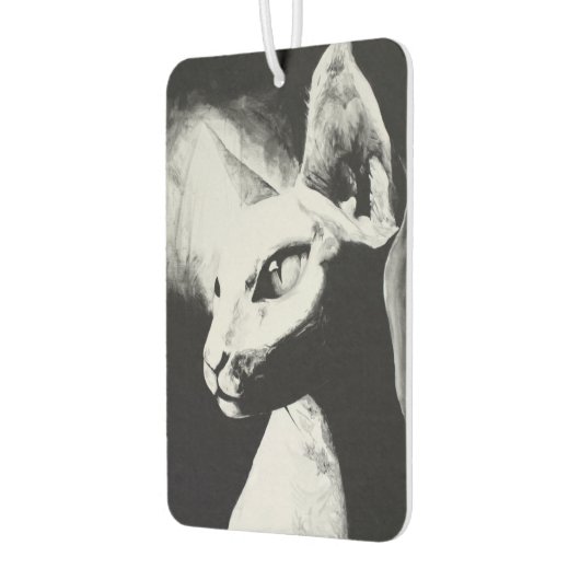 De Sphynx Cat Feline Originele Art Luchtverfrisser (Links)