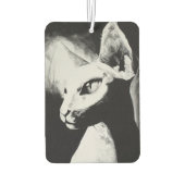 De Sphynx Cat Feline Originele Art Luchtverfrisser (Achterkant)