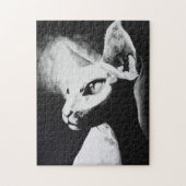 De sphynx kat Original Puzzle Legpuzzel (Verticaal)