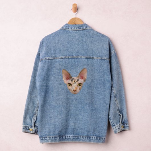 De Sphynx print Denim Jacket (Hangar)