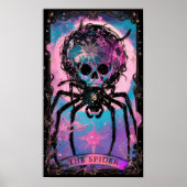 De Spider Tarot Kaart Witchy Poster (Voorkant)