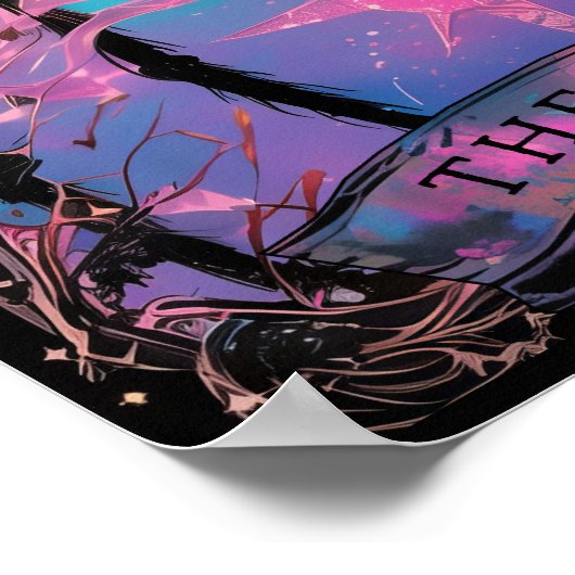 De Spider Tarot Kaart Witchy Poster (Hoek)