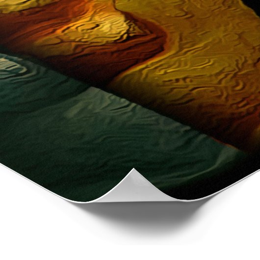 De spiegel heeft twee gezichten poster (Hoek)