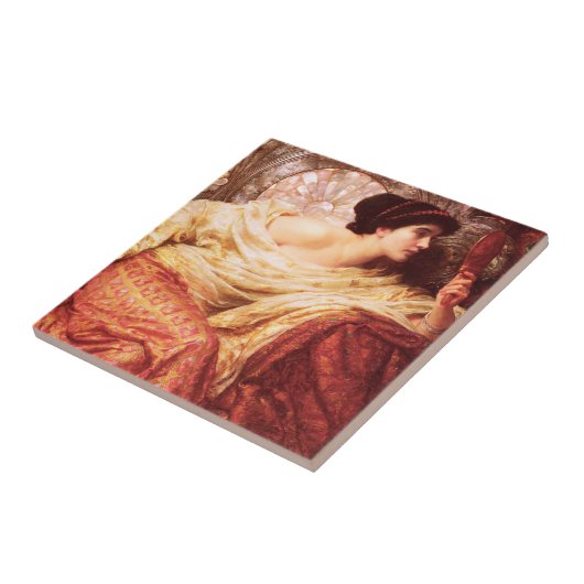 De spiegel tegeltje (Zijkant)