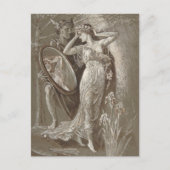 De spiegel van Venus | Walter Crane Briefkaart (Voorkant)