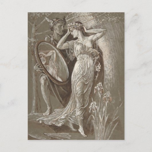 De spiegel van Venus | Walter Crane Briefkaart (Voorkant)