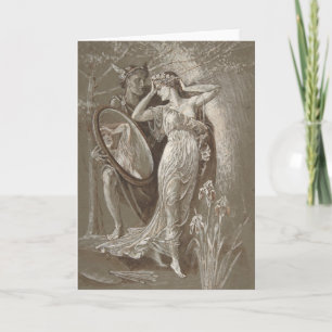 De spiegel van Venus   Walter Crane Kaart