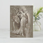 De spiegel van Venus | Walter Crane Kaart (Staand voorkant)