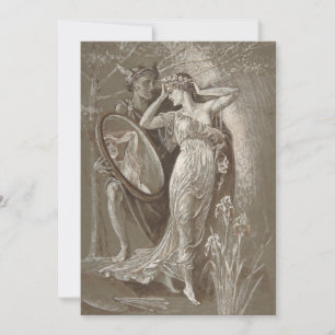 De spiegel van Venus   Walter Crane Kaart
