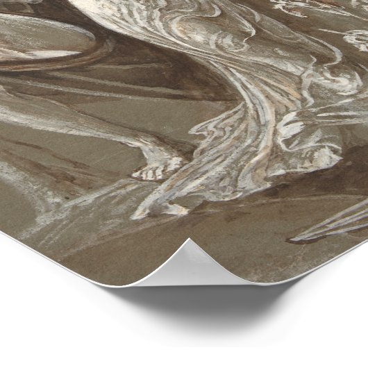 De spiegel van Venus | Walter Crane Poster (Hoek)