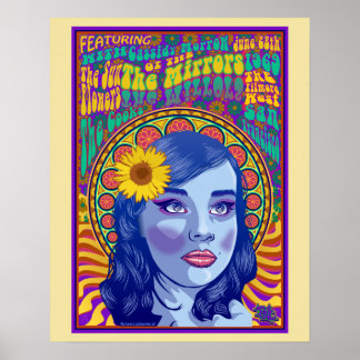 De spiegelbandretro van het poster