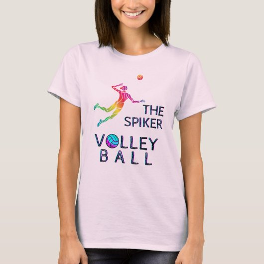 De Spiker Volleybal T-shirt (Voorkant)