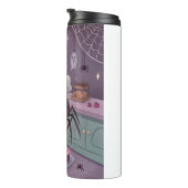 De Spin Bakker | Kawaii Halloween Poster Thermosbeker (Geroteerd rechts)