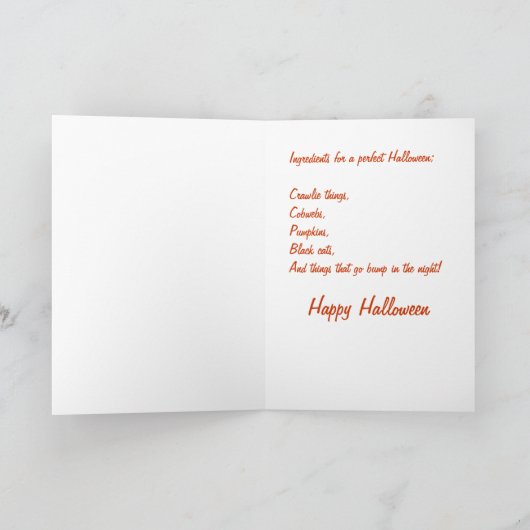 De spin en de kat kaart (Binnen)